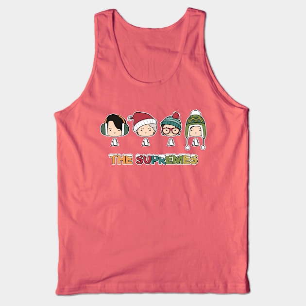 The Supremes Cute Kawaii Chibi Winter Hat Tshirt Gift Tank Top by yaros